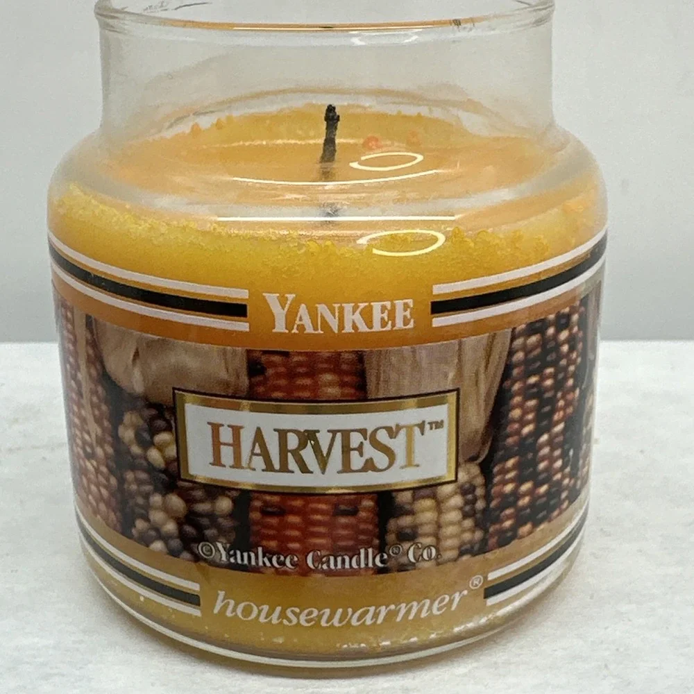 Yankee Candle Ceramic Shade Harvest 3.7 Black Band Autumn Pumpkin Charms Small